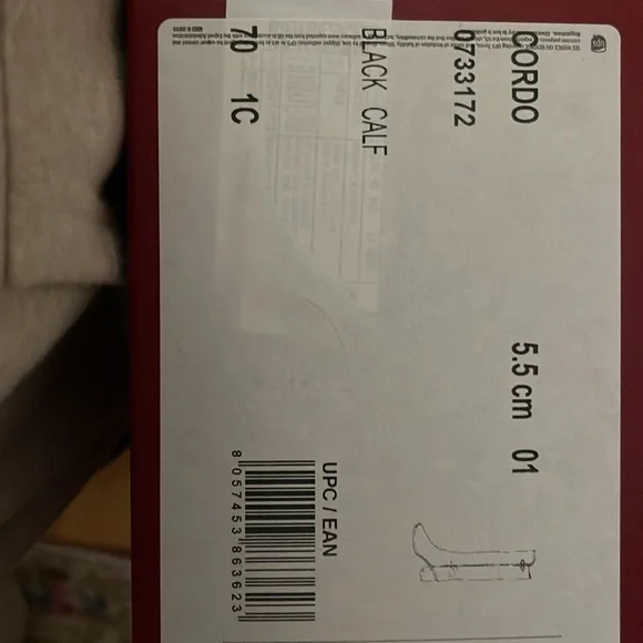 New in box.,Salvatore Ferragamo CORDO black knee high leather boots. Size 7 - Picture 5 of 6